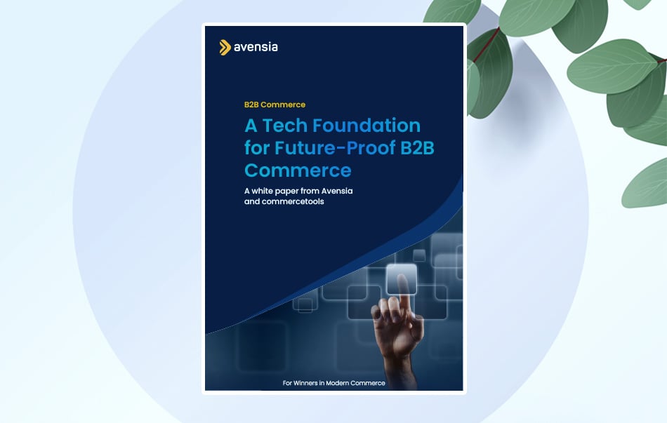 A Tech Foundation for Future-Proof B2B Commerce